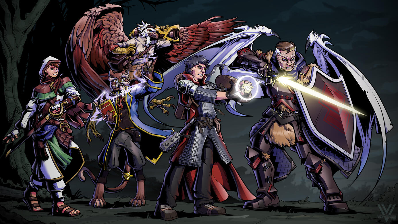 D&amp;D: Curse of Strahd Adventuring Party